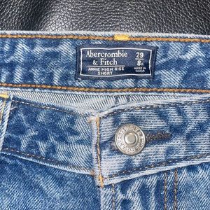 A & F cute shorts high rise